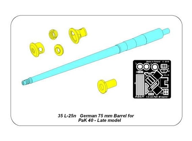 Hovedbilde German 75 mm Barrel for PaK 40 - Late model