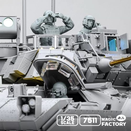 Magic Factory 1:35 - 7511 Modern US Army Combat Vehicle Crew Set (2020s)