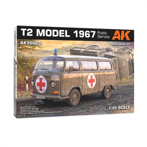 AK-Interactive 1:35 - T2 Model 1967 Public Service 35023