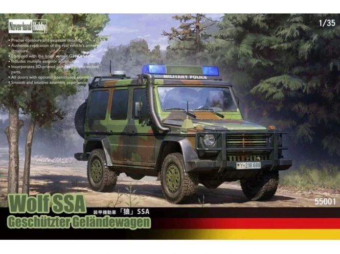 Hovedbilde NVL 1:35 - Wolf SSA Geschützter Geländewagen ...