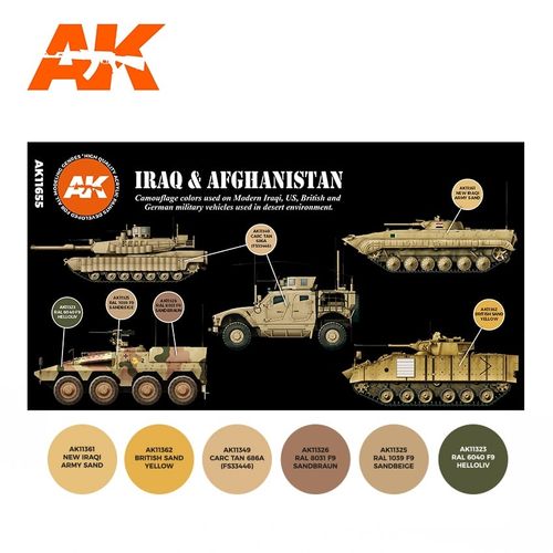 AK-Interactive AK 11655 IRAQ & AFGHANISTAN SET