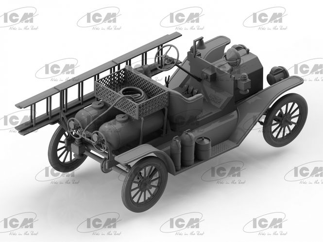 Hovedbilde ICM 1:35 - Model T 1914 Fire Truck with Crew ...