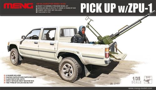 Meng Model 1:35 - VS001 Pick Up with ZPU-1