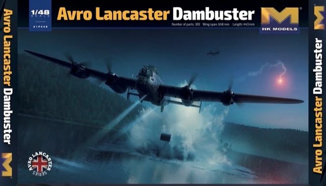 Hovedbilde HK Models 1:48 - Avro Lancaster Dambuster