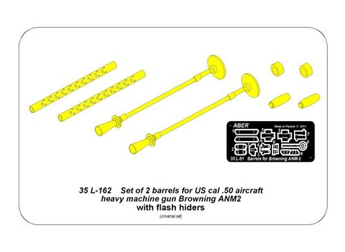 Two barrels to Browning ANM2 with flash hiders