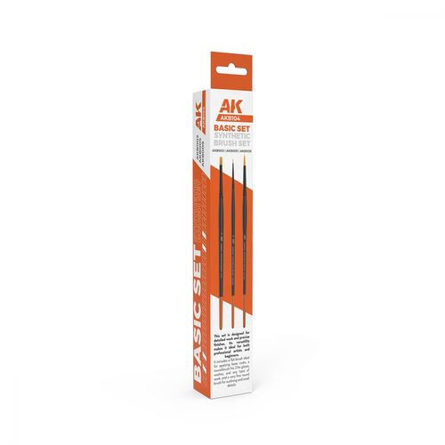 AK-Interactive - Basic Brushes Set