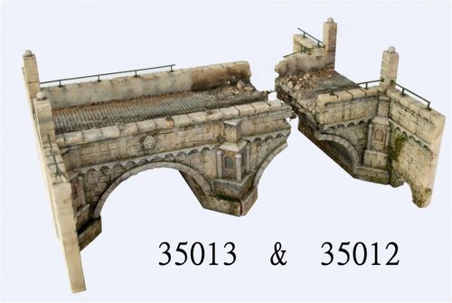 RT-Diorama 35013 Destroyed Stonebridge (1:35)