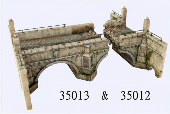 Main Image RT-Diorama 35013 Destroyed Stonebridge (1:35)