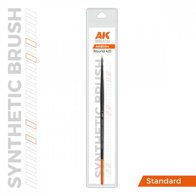 Hovedbilde AK-Interactive B004 AK Synthetic Brush - Round ...