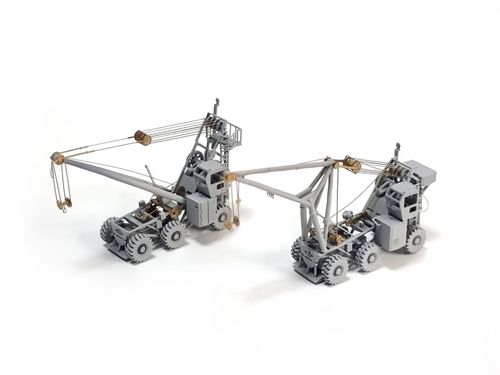 HS Models 1:350 - US Navy Flight Deck Crash Crane A/S32A-35