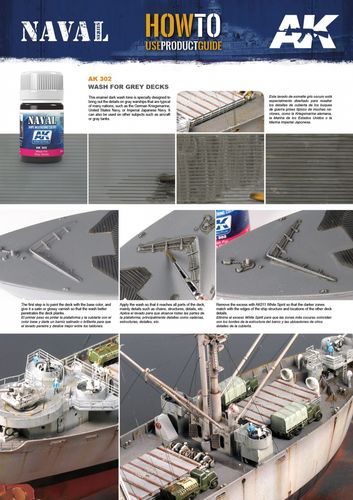 AK-Interactive AK302 Wash for grey decks