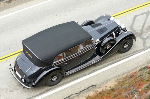 ACE 1:72 - Typ 770K Armored Cabrio for Reichskanzler with Reichskanzler and driver figure (72577)