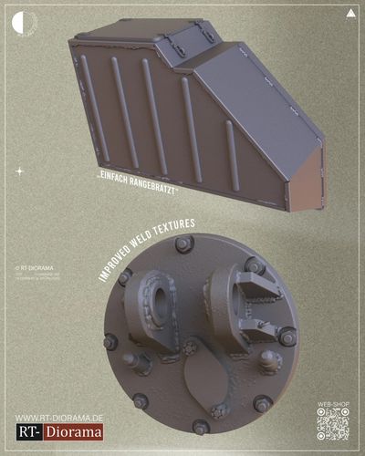 Faustus Models 1:35 - FM35010 Jagdpanther G2 [MNH-Late] Detail Set for Das Werk