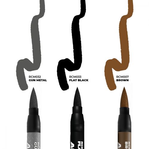 AK Real Colors Markers - Weapons - 3 markers