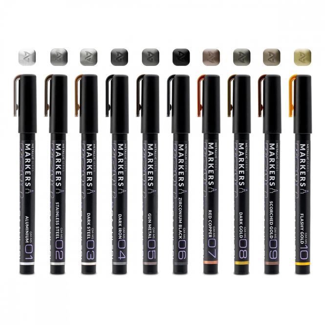 Hovedbilde Gaahleri Metallic Series Marker - Scorched Gold