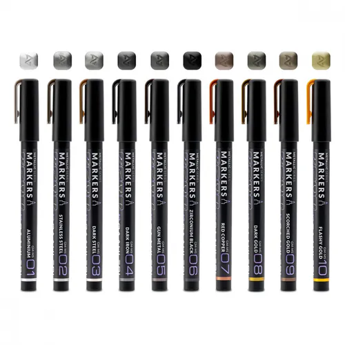 Gaahleri Metallic Series Markers