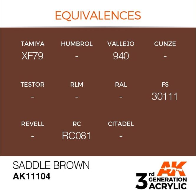 Hovedbilde Saddle Brown 17ml
