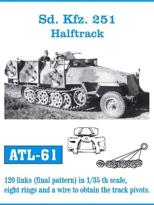 Hovedbilde FriulModel 1:35 - ATL-61 Sd. Kfz. 251 Halftrack
