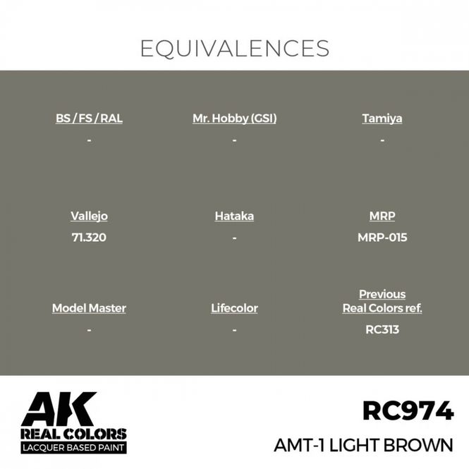 Hovedbilde RC974 AMT-1 Light Brown