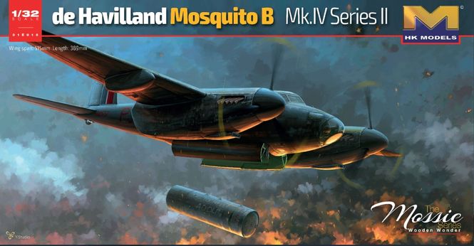 Hovedbilde HK Models 1:32 - de Havilland Mosquito B Mk. IV