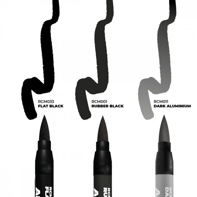 Hovedbilde AK Real Colors Markers - Wheels - 3 markers
