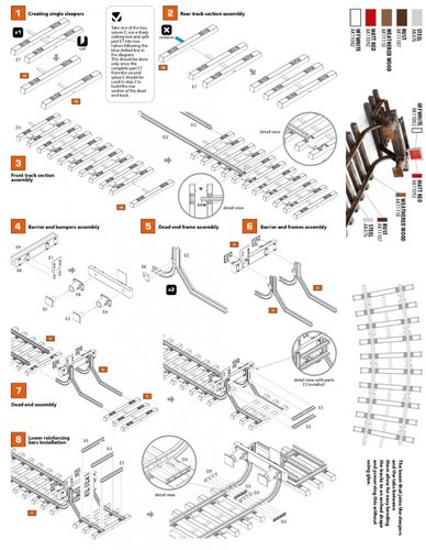 AK-Interactive 1:35 - Railway Dead End 35010