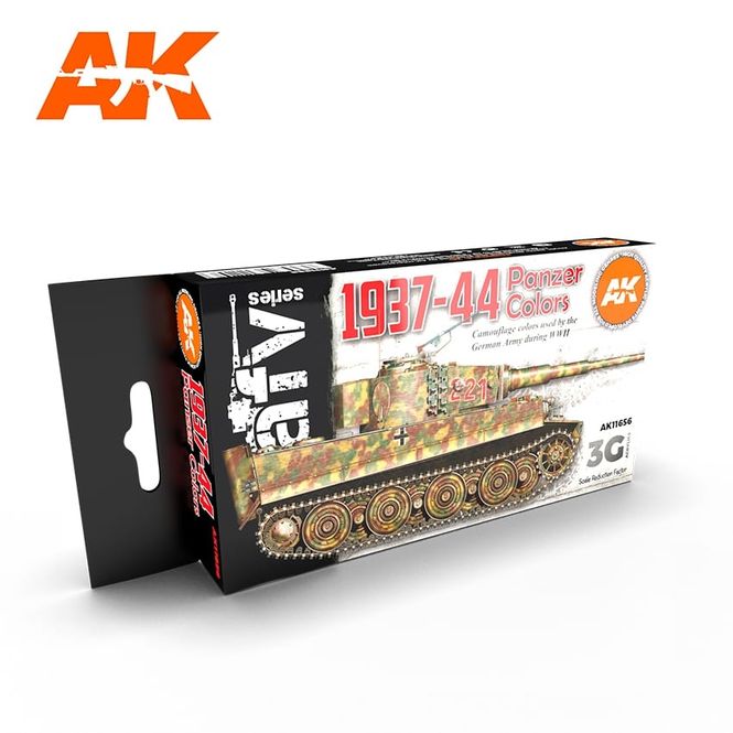 Hovedbilde AK-Interactive AK 11656 1937-44 PANZER COLORS SET