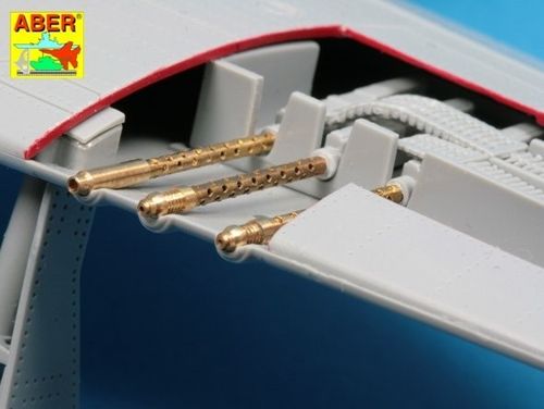 6 barrels for P-51 Mustang - Aber Models