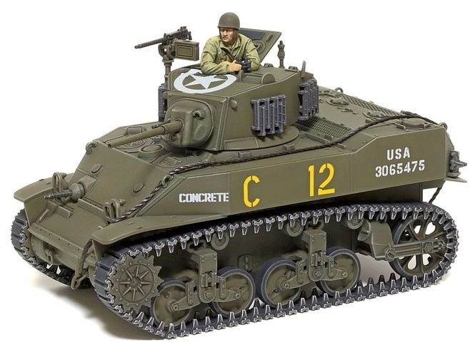 Hovedbilde Tamiya 1:48 - U.S. Light Tank M5A1 Stuart (32606)