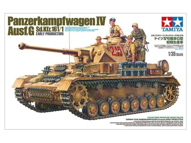 Hovedbilde Tamiya 1:35 - Panzerkampfwagen IV Ausf.G ...