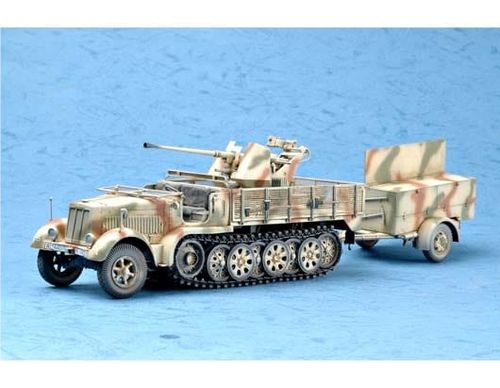 Trumpeter 1:35 - German 3.7cm Flak 37 auf Selbstfahrlafette (Sd.Kfz.7/2 Early Version) 01525 