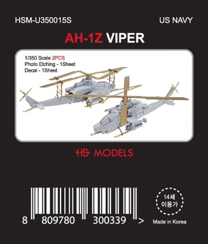 HS Models 1:350 - Bell AH-1 Z Viper