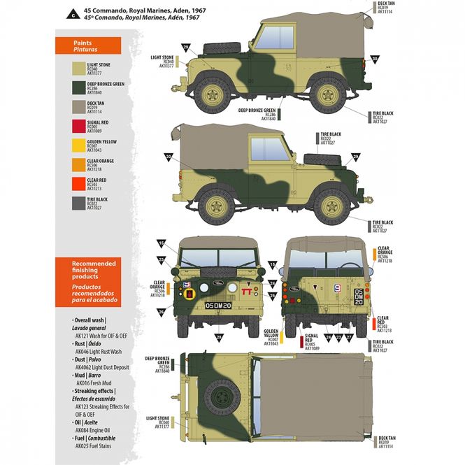 Hovedbilde AK-Interactive 1:35 - Land Rover 88 Series IIA ...