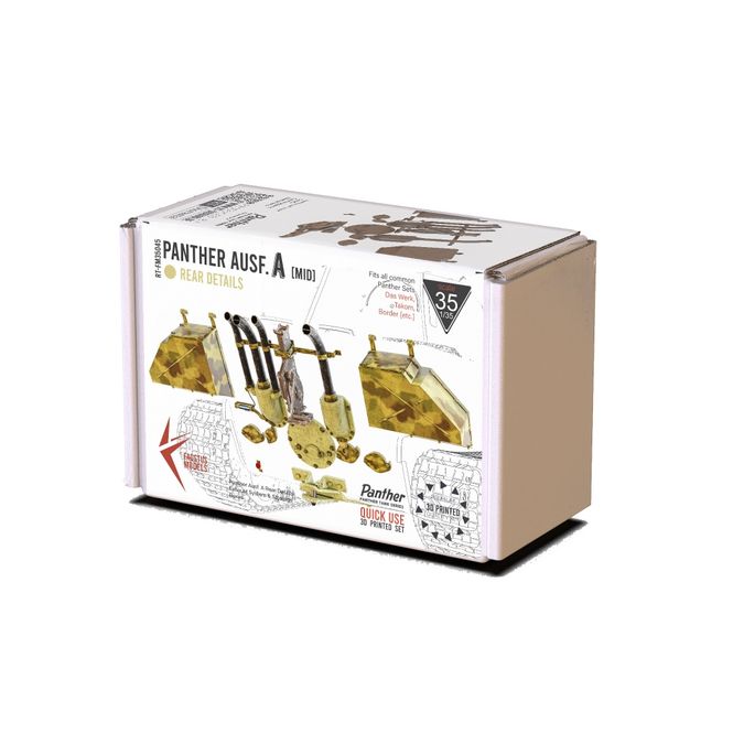Hovedbilde Faustus Models 1:35 - FM35045 Panther A Rear ...