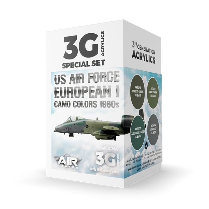 Hovedbilde AK-Interactive AK11749 US Air Force European I ...