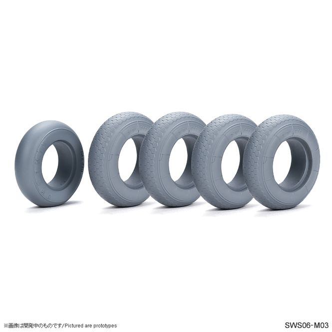 Hovedbilde SWS06-M03 He 219 A-0 Weighted Tires (With Tread)