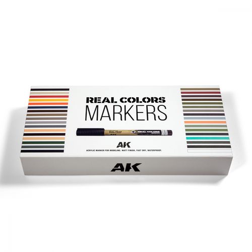 AK Real Colors Markers - Special Box Real Colors Markers - 34 markers