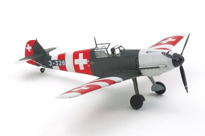 Hovedbilde Tamiya 1:48 Swiss Messerschmitt Bf109 E-3 (25200)