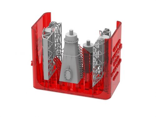 HS Models 1:350 - US Navy AN/SPS-48 Radar