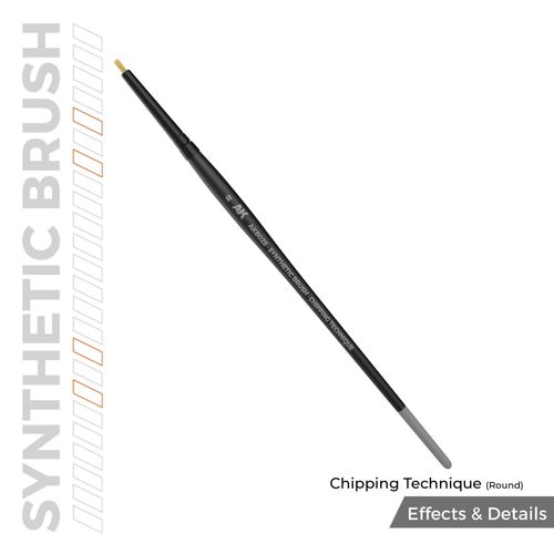 AK-Interactive AKB028 Chipping Technique (Round) Brush