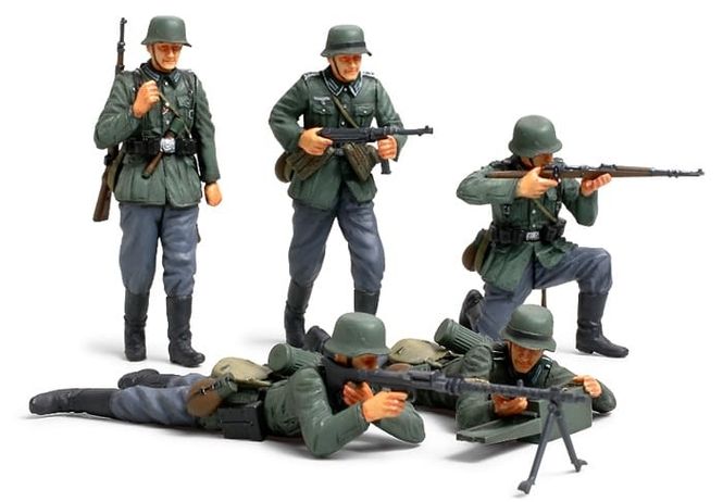 Hovedbilde Tamiya 1:35 - 35293 German Infantry Set (French ...