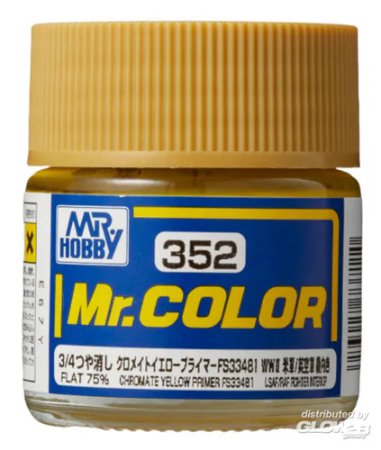 Chromate Yellow Primer FS33481 C352 - Mr. Color 10ml