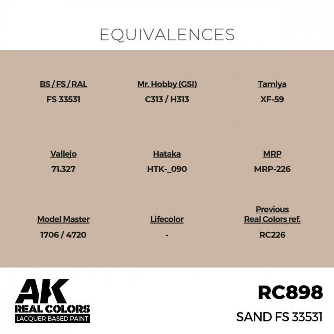 Main Image RC898 Sand FS 33531