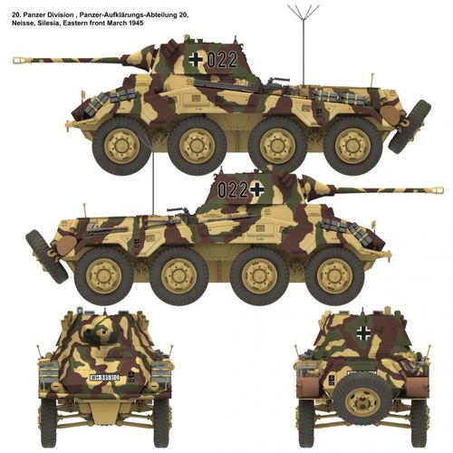 Das Werk 1:16 - Sd.Kfz. 234/2 Puma (DW16006)