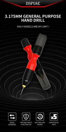 DSPIAE 3,175mm General Purpose Hand Drill PT-HD