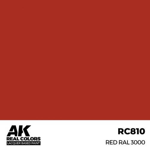 RC810 Red RAL 3000