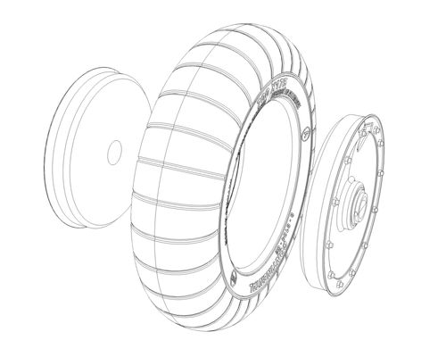 ANYZ Wheels for Border 1:35 FOCKE WULF FW 190A-6