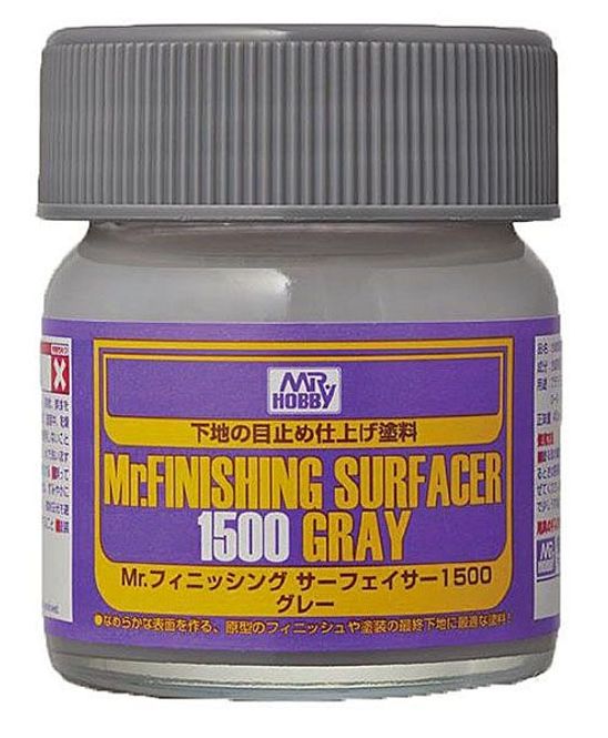 Hovedbilde Mr. Surfacer 1500 Grey 40 ml - Mr. Hobby
