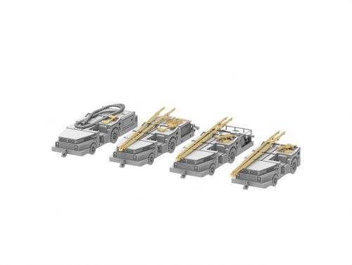 HS Models 1:350 - US Navy MD-3 Tractor Long & Short Type