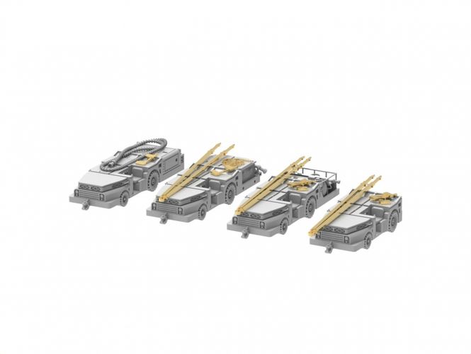 Hovedbilde HS Models 1:350 - US Navy MD-3 Tractor Long & ...